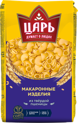 Изображение товара Макароны ЦАРЬ Улитка, группа А высший сорт, 450г