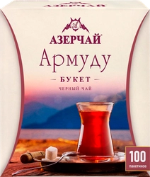 Чай черный АЗЕРЧАЙ Армуду Букет, 100пак