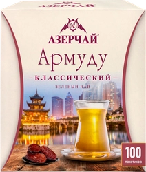 Чай зеленый АЗЕРЧАЙ Армуду, 100пак