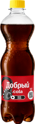 Изображение товара Напиток ДОБРЫЙ Cola сильногазированный, 0.5л
