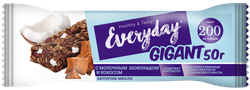 Изображение товара Батончик-мюсли EVERYDAY Gigant Молочный шоколад-кокос, 50г