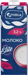 Молоко VIOLA UHT 3,2%, без змж, 1000г