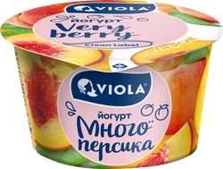 Йогурт VIOLA Very Berry с персиком 2,6%, без змж, 180г