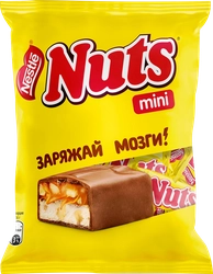 Конфета NUTS с фундуком и арахисом, 148г