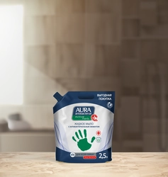 Жидкое мыло AURA Antibacterial Алоэ, 2,5л