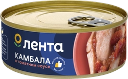 Камбала в томатном соусе ЛЕНТА обжаренная, 240г