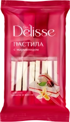 Пастила DELISSE с мармеладом со вкусом ванили и вишни, 255г