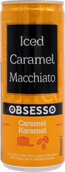 Напиток OBSESSO Кофе холодный Caramel Macchiato, 0.25л