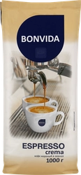 Кофе зерновой BONVIDA Espresso Crema, 1кг