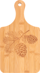 Изображение товара Доска разделочная HOMECLUB Winter animals 33x18x1,2см, бамбук Арт. UNR-233