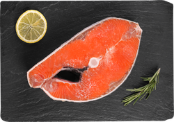 Чавыча замороженная ЛЕНТА FRESH стейк, весовая