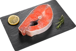 Чавыча замороженная ЛЕНТА FRESH стейк, весовая