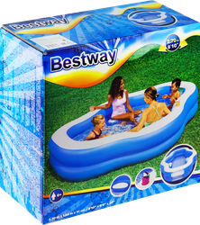 Бассейн надувной BESTWAY Семейный 270x198x51см 821л, Арт. 54409