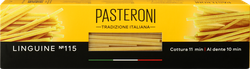 Изображение товара Макароны PASTERONI Linguine №115, группа А высший сорт, 400г