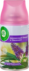 Баллон сменный для автоматического освежителя воздуха AIRWICK Freshmatic Pure Древесный пачули и эвкалипт, 238г