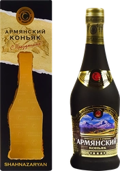 Коньяк АРМЯНСКИЙ 5 лет ординарный 40%, п/у, 0.5л