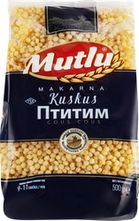 Макароны MUTLU Ptitim, птитим, 500г