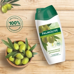 Гель-крем для душа PALMOLIVE Натурэль Интенсивное увлажнение с оливкой и молочком, 250мл