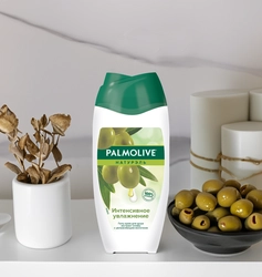 Гель-крем для душа PALMOLIVE Натурэль Интенсивное увлажнение с оливкой и молочком, 250мл