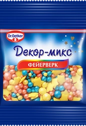 Посыпка кондитерская DR.OETKER Декор-микс Фейерверк, 10г