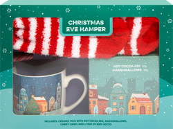 Изображение товара Набор подарочный Какао-напиток с маршмеллоу и носками, 850г