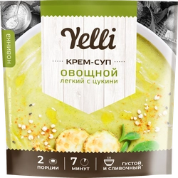 Крем-суп YELLI Овощной легкий, с цукини, 70г