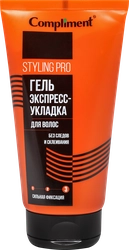 Гель для укладки волос COMPLIMENT Styling pro сильная фиксация, 165мл