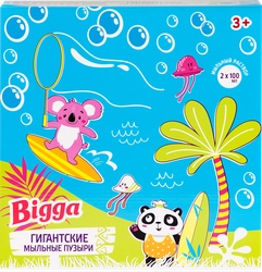 Набор игровой BIGGA Гигантские мыльные пузыри, 5 предметов Арт. BB210