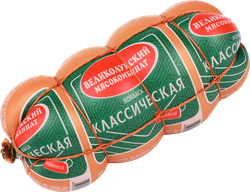 Колбаса вареная МК ВЕЛИКОЛУКСКИЙ Классическая, 500г