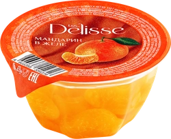 Желе плодово-ягодное DELISSE Мандарин в желе, 150г