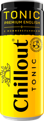Изображение товара Тоник CHILLOUT Premium English Tonic газированный, 0.33л
