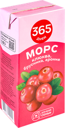 Морс 365 ДНЕЙ Клюква, брусника, арония, 1л
