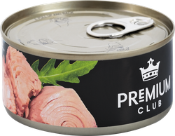 Изображение товара Тунец PREMIUM CLUB в собственном соку, кусочки, 185г