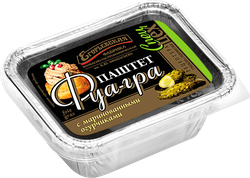 Изображение товара Паштет запеченный КФ ЕГОРЬЕВСКАЯ Фуа-Гра с маринованными огурчиками, 180г