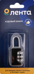 Изображение товара Замок навесной кодовый ЛЕНТА, Арт. LT-22108