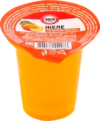 Желе 365 ДНЕЙ со вкусом персика, 150г