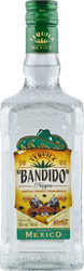 Текила EL BANDIDO Негро Бланко 38%, 0.7л