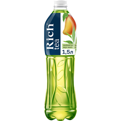 Напиток RICH Зеленый чай Манго, 1.5л