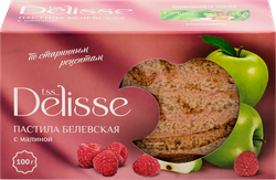 Изображение товара Пастила DELISSE Белевская с малиной, 100г