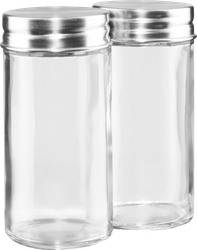 Изображение товара Набор емкостей для специй HOMECLUB Optima 100мл, стекло, 2шт