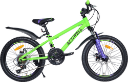 Велосипед ACTIWELL Joy 20" 21 скорость, в ассортименте, Арт. JOY20ST-U