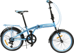 Велосипед складной ACTIWELL Planet 20" 7 скоростей, в ассортименте, Арт.  PLN20ST-U
