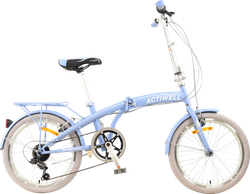 Велосипед складной ACTIWELL Planet 20" 7 скоростей, в ассортименте, Арт.  PLN20ST-U