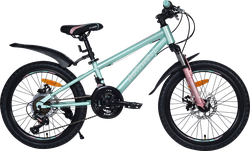 Изображение товара Велосипед ACTIWELL Joy 20" 21 скорость, в ассортименте, Арт. JOY20ST-U