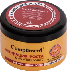 Маска для волос COMPLIMENT Grow Booster Активация роста, 500мл