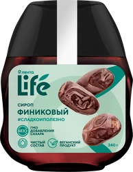 Сироп ЛЕНТА LIFE Финиковый, 240г