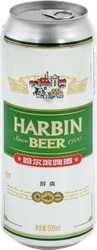 Пиво светлое HARBIN Фрэш пастеризованное 3,3%, 0.5л