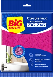 Салфетка BIG CITY LIFE Zig Zag, микрофибра