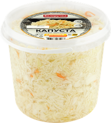 Изображение товара Капуста квашеная БЕЛОРУЧКА с морковью, шинкованная, 2кг