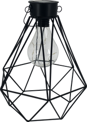 Изображение товара Светильник на солнечной батарее GIARDINO CLUB Лофт 24,5х18см, металлический, Арт. 20220602004